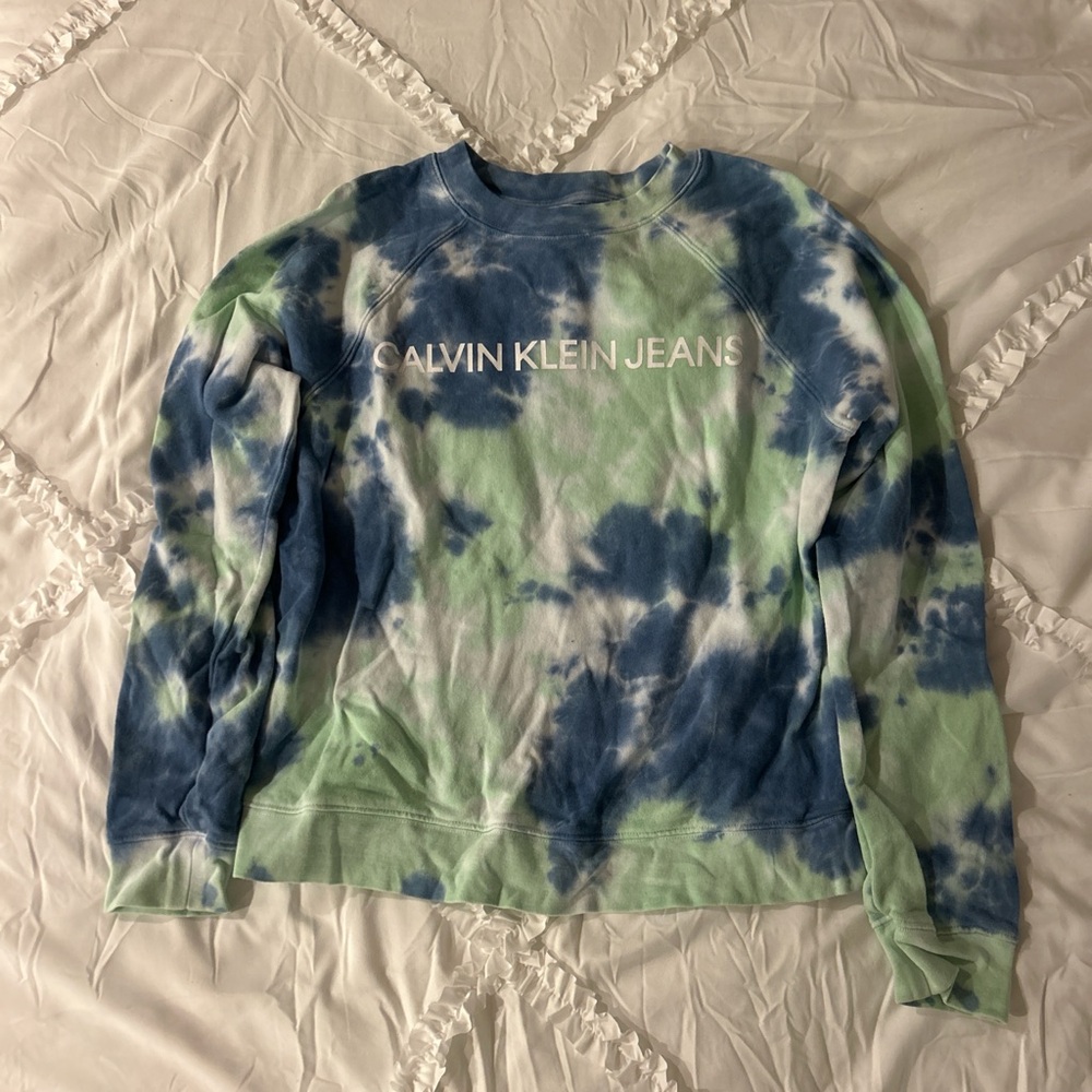 Calvin Klein Jeans Tie-Dye Sweatshirt